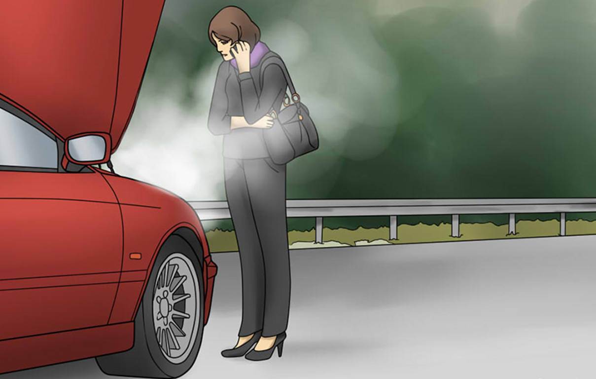  Car heating point