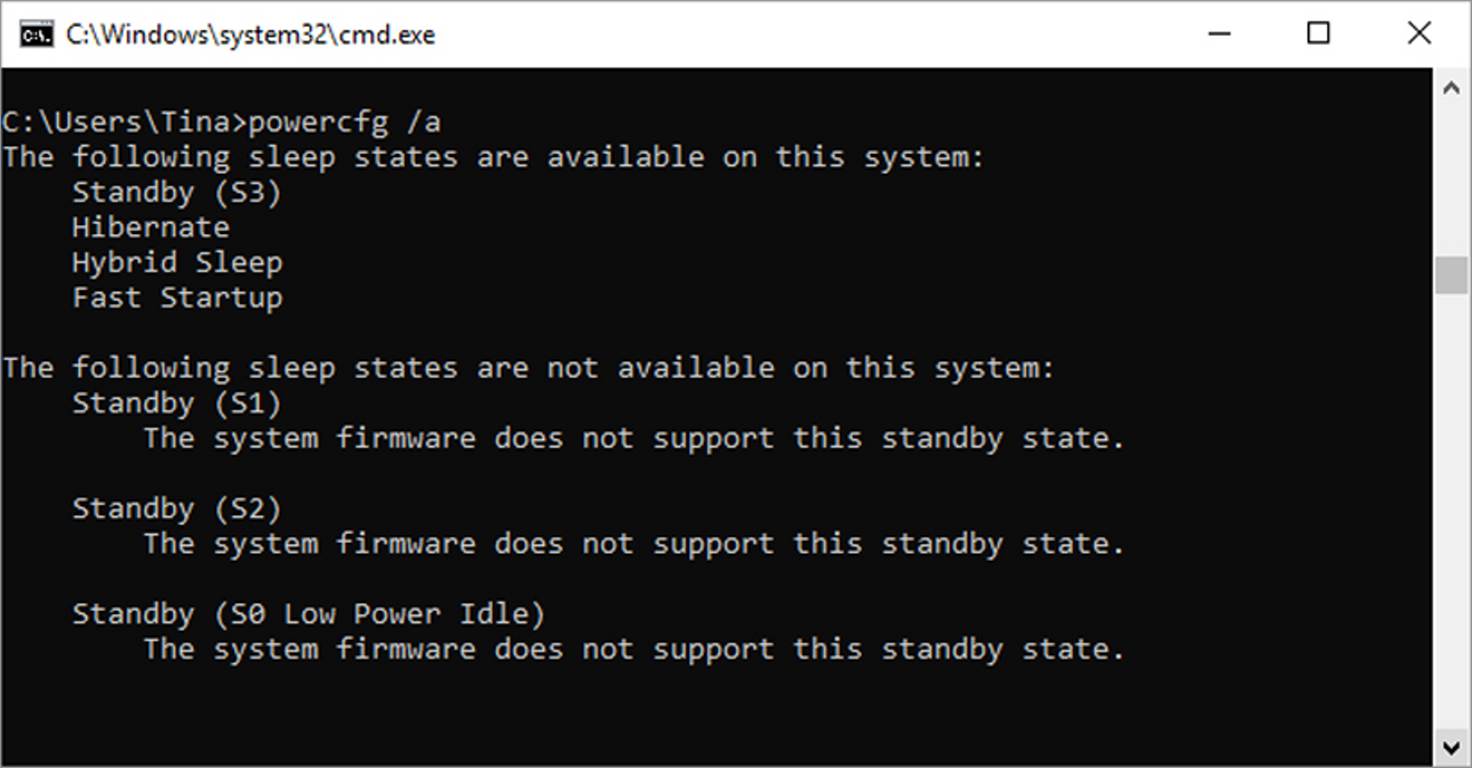 cmd Powercfg